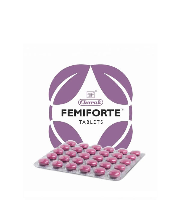 Charak Femiforte Tablet - Pack of 5 (30 Tabs each)