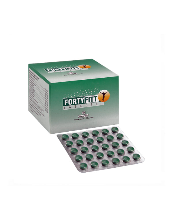 Charak Fortyfitt Tablet - Pack of 4 (30 Tabs each)