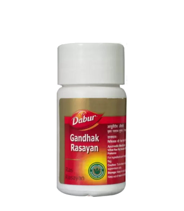 DABUR GANDHAK RASAYAN TABLET - Pack of 5 (40 TABS)