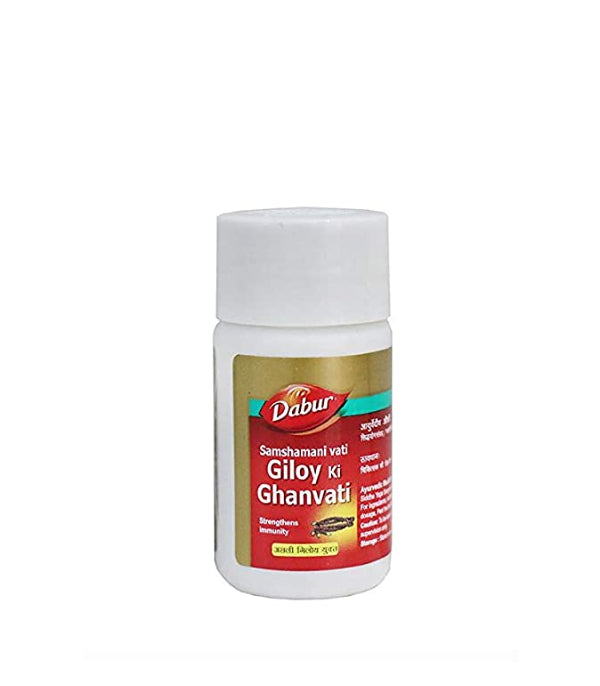 Dabur Giloy Ki Ghanvati - Pack of 4 (40 Tabs each)