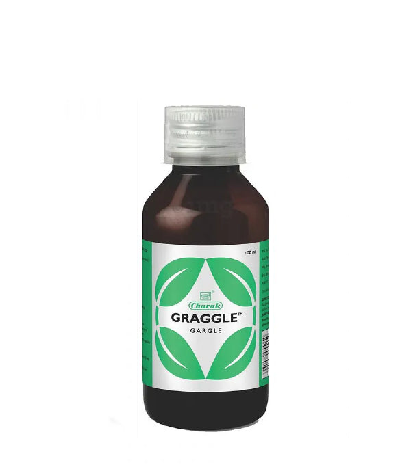 Charak Graggle Gargle - Pack of 5 (100 ml each)