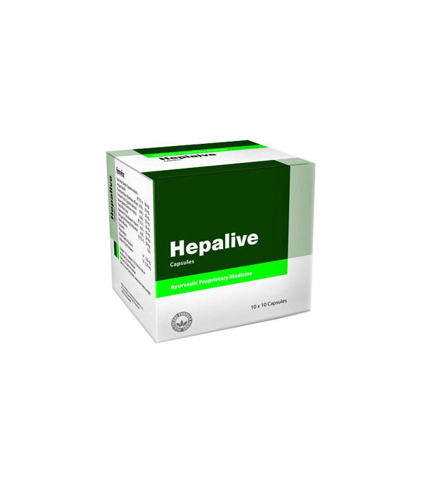 Hepalive Capsules (5 Strip 50 Capsules)