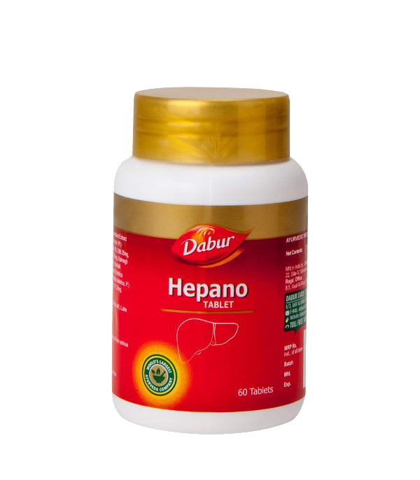 Dabur Hepano Tablet - Pack of 4 (60 Tabs each)