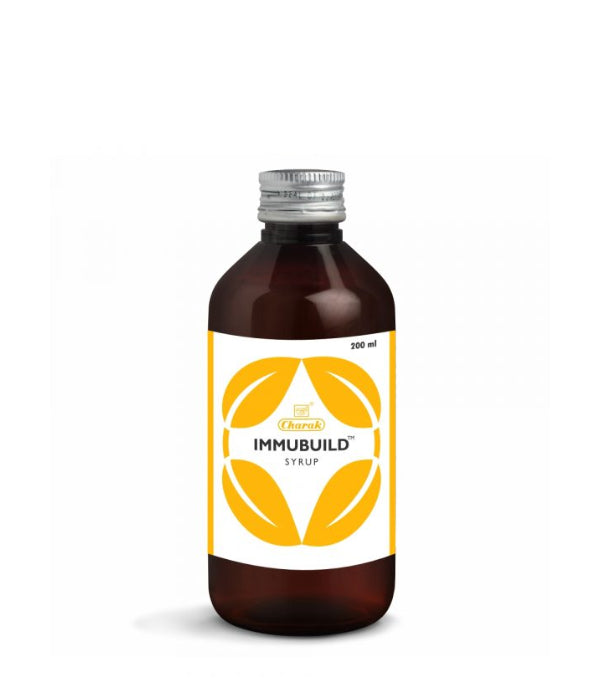 Charak Immubuild Syrup - Pack of 5 (200 ml each)