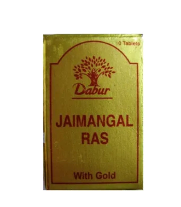 Dabur Jaimangal Ras With Gold (10 Tabs)