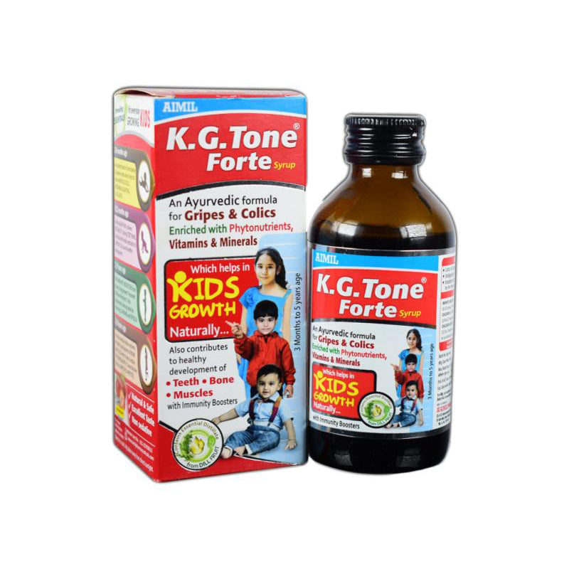 K.G. TONE FORTE SYRUP - Pack of 4 (100 ML each)