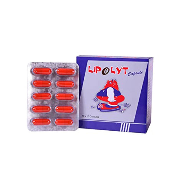 LIPOLYT CAPSULE - Pack of 3 (1 STRIP 10 CAPSULES each)