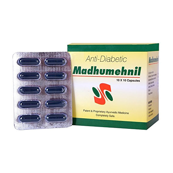 MADHUMEHNIL CAPSULE - Pack of 3 (1 STRIP 10 CAPSULES each)
