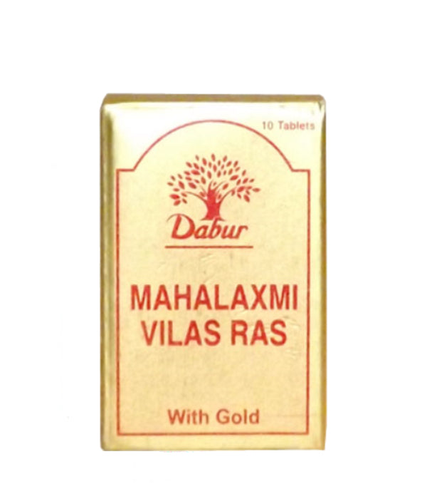 Dabur Mahalaxmivilas Ras (Gold) - 10 Tabs