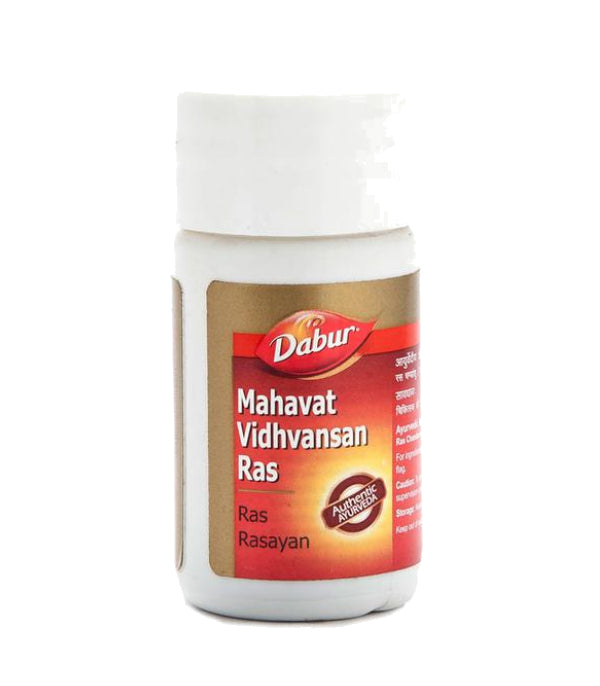 Dabur Mahavat Vidhvansan Ras Tablet - Pack of 5 (40 Tabs each)
