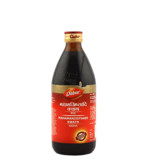 Dabur Mahamanjishtadi Kwath Kadha - Pack of 2 (450 ml each)