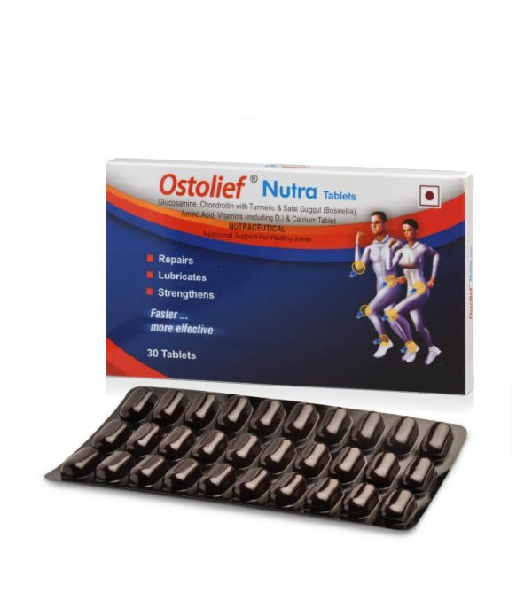 Charak Ostolief Nutra Tablet - Pack of 2 (30 Tabs each)