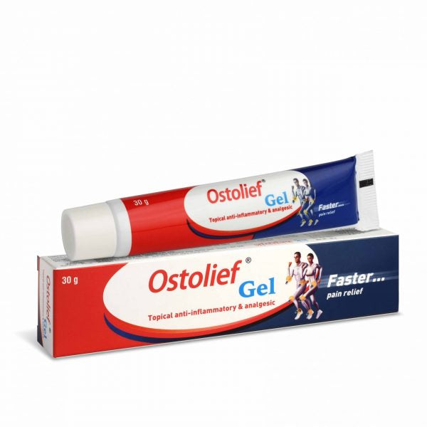 Charak Ostolief Gel - Pack of 6 (30 gms each)