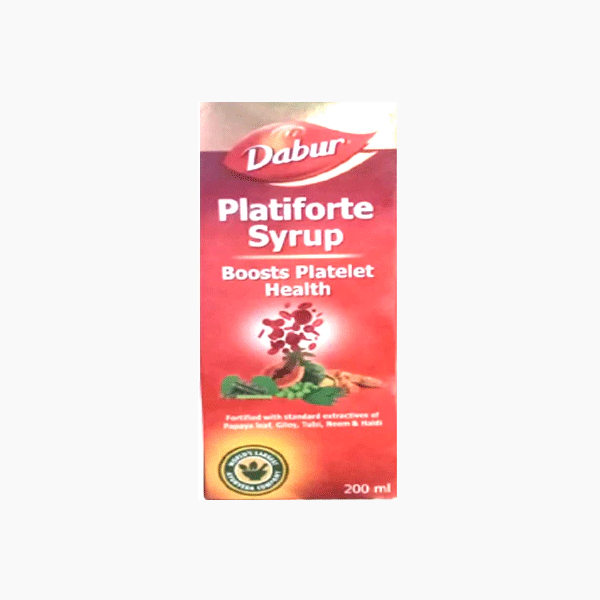 DABUR PLATIFORTE SYRUP - Pack of 2 (200 ML each)