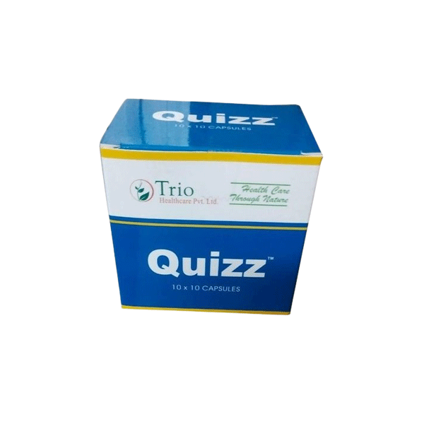 QUIZZ CAPSULES (10 STRIP OF 100 CAPSULES)