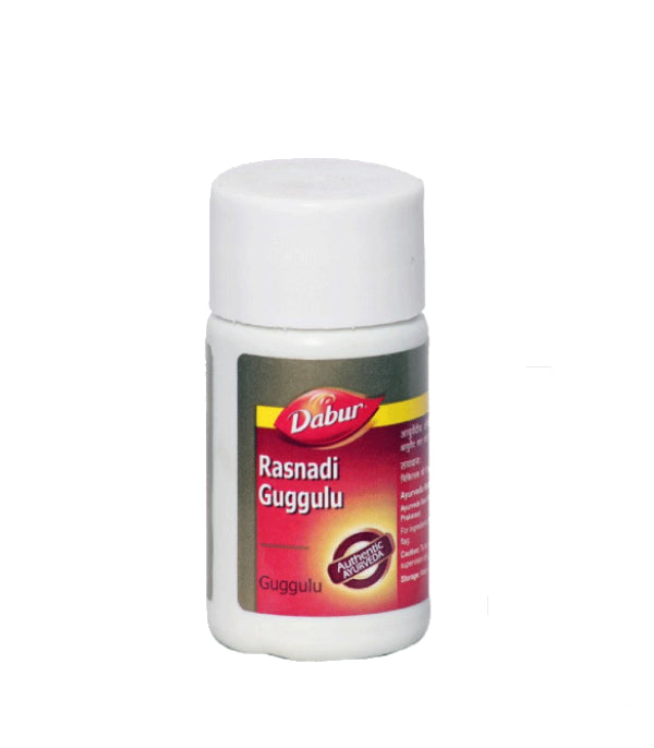 Dabur Rasnadi Guggulu - Pack of 3 (60 Tabs each)