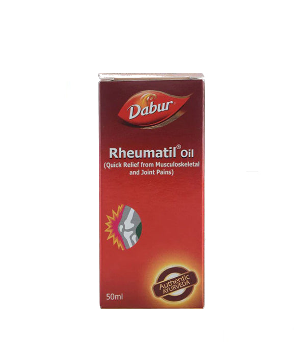 Dabur Rheumatil Oil - Pack of 4 (50 ml each)