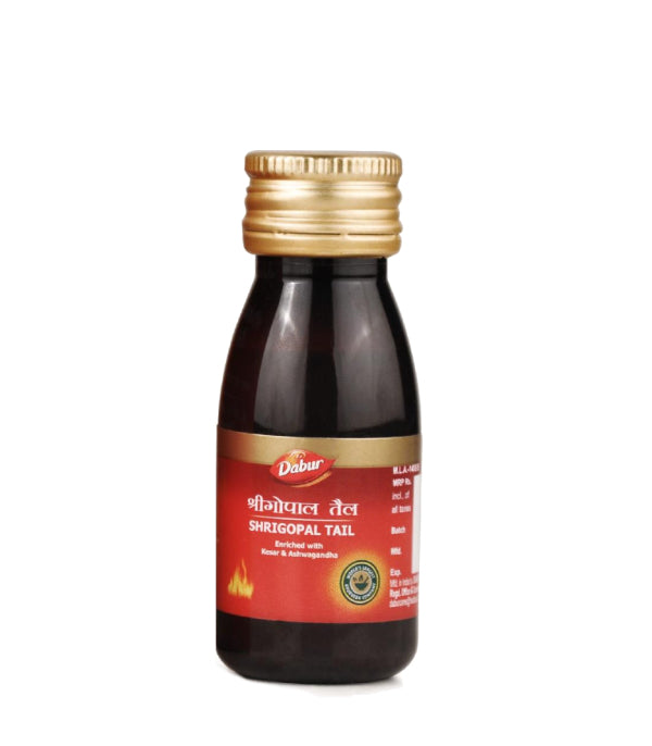 Dabur Shrigopal Tail - Pack of 2 (50 ml each)