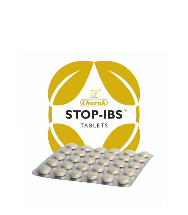 CHARAK STOP IBS TABLETS - Pack of 2 (30 TABLETS each)