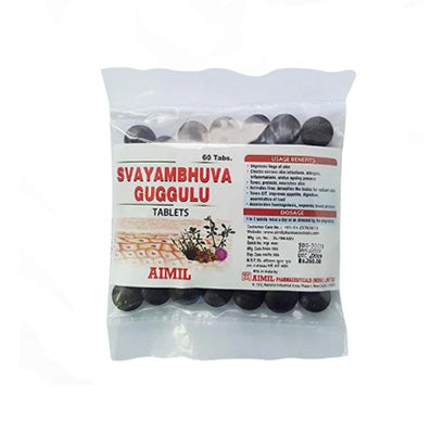 SVAYAMBHUVA GUGGULU TABLET - Pack of 2 (60 TABLETS each)