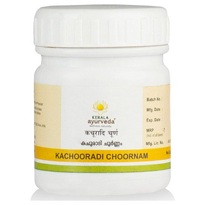 KERALA AYURVEDA KACHOORADI CHOORNAM - PACK OF 6 (10GM EACH)