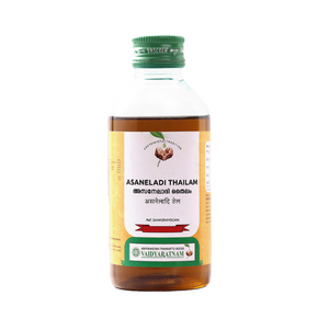 VAIDYARATNAM ASANELADI THAILAM - PACK OF 3 (200 ML EACH)
