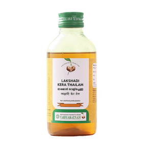 VAIDYARATNAM LAKSHADI KERA THAILAM - PACK OF 3 (200ML EACH)