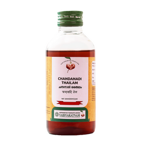 VAIDYARATNAM CHANDANADI THAILAM - PACK OF 2 (200 ML EACH)