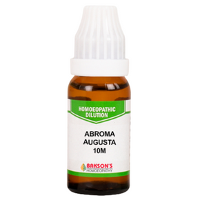 BAKSON'S HOMEOPATHY ABROMA AUGUSTA DILUTION 10M - PACK OF 2 (10 ML EACH)