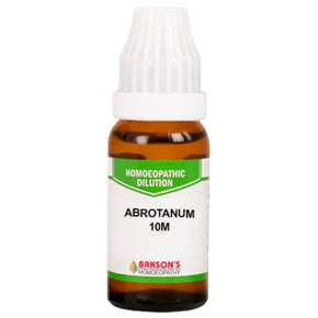 BAKSON'S HOMEOPATHY ABROTANUM DILUTION 10M - PACK OF 2 (10 ML EACH)