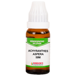 BAKSON'S HOMEOPATHY ACHYRANTHES ASPERA DILUTION 50M - PACK OF 2 (10 ML EACH)