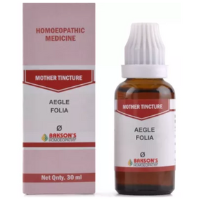 BAKSON'S HOMEOPATHY AEGLE FOLIA MOTHER TINCTURE Q - PACK OF 3 (30 ML EACH)