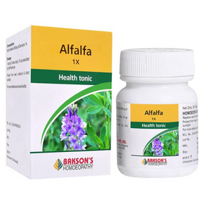 BAKSON'S HOMEOPATHY ALFALFA-1X 50 TABLETS (PACK OF 2 EACH)