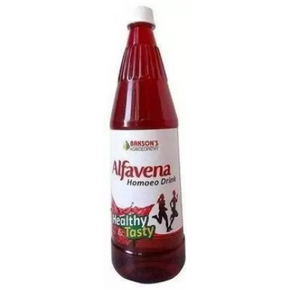 BAKSON'S HOMEOPATHY ALFAVENA HOMOEO DRINK - PACK OF 2 (750 ML EACH)