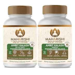 MAHARISHI AYURVEDA AMRIT KALASH - DUAL PACK (WITH SUGAR FREE TABLETS) (120 TABS)