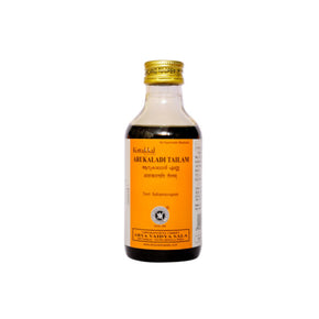 KOTTAKKAL AYURVEDA ARUKALADI TAILAM - PACK OF 3 (200 ML EACH)