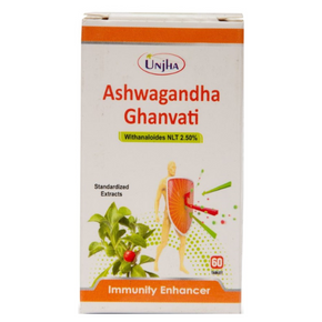 UNJHA ASHWAGANDHA GHANVATI (60 TABLETS)