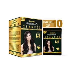 DEEMARK BLACK HAIR SHAMPOO (PACK OF 10)