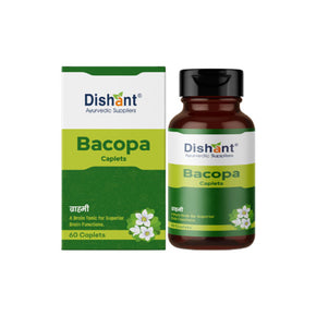 DISHANT BACOPA CAPLET - PACK OF 2 (60 CAPLETS EACH)