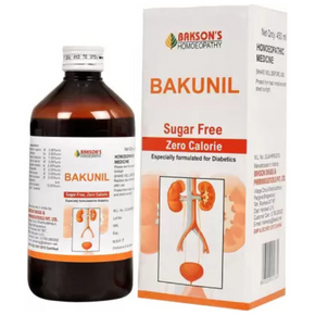 BAKSON'S HOMEOPATHY BAKUNIL SYRUP SUGAR FREE