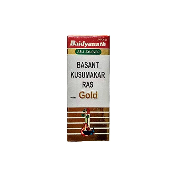 Buy Jhansi Baidyanath Basant Kusumakar Ras Gold Tablets Uses And Ingredients 