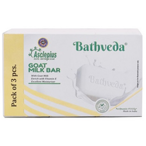 ASCLEPIUS BATHVEDA GOAT MILK BAR (375 GM)