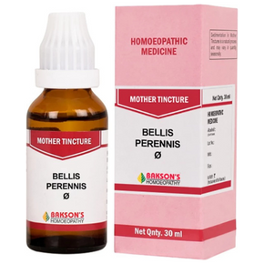 BAKSON'S HOMEOPATHY BELLIS PERENNIS MOTHER TINCTURE Q - PACK OF 3 (30 ML EACH)