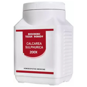 BAKSON'S HOMEOPATHY BIOCHEMIC CALCAREA SULPHURICA 200X