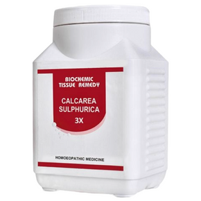 BAKSON'S HOMEOPATHY BIOCHEMIC CALCAREA SULPHURICA 3X