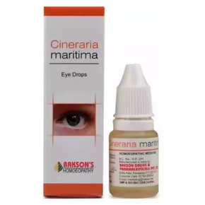 BAKSON'S CINERARIA MARITIMA EYE DROPS - PACK OF 3 (10 ML EACH)