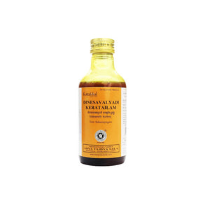 KOTTAKKAL AYURVEDA DINESAVALYADI KERATAILAM - PACK OF 2 (200 ML EACH)