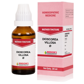 BAKSON'S HOMEOPATHY DIOSCOREA VILLOSA MOTHER TINCTURE Q - PACK OF 3 (30 ML EACH)