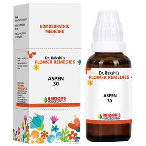 DR. BAKSHI'S FLOWER REMEDIES ASPEN 30 - PACK OF 3 (30 ML EACH)