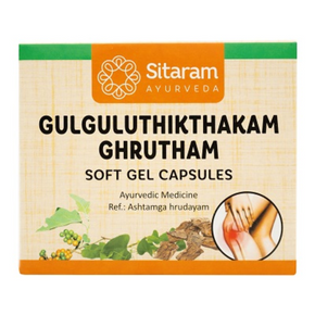 SITARAM GULGULUTHIKTHAKAM GHRUTHAM SOFT GEL (100 CAPSULE)